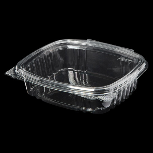 Victoria Bay Deli Container Hinged 8 OZ PET Clear Rectangle 200/Case