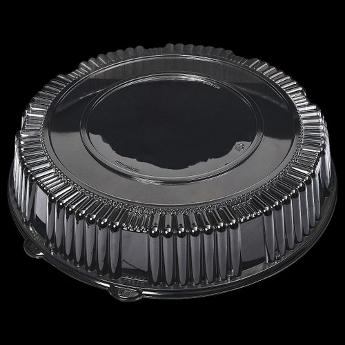 Victoria Bay Lid Dome 16 IN PET Clear Round For Serving Tray 25/Case