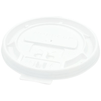 Lid Dome Plastic White For 10 OZ Tall Cup Sip Through Identification 1000/Case
