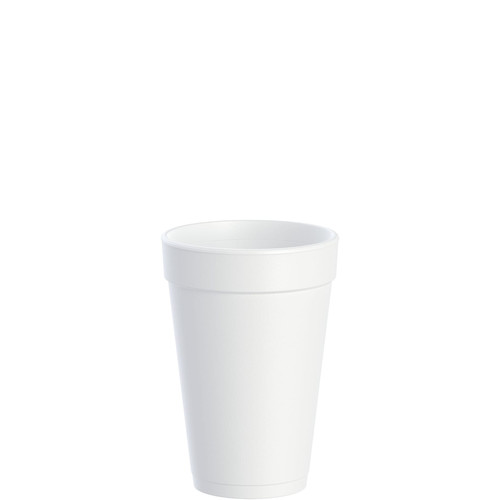 Dart® J Cup® Cup Insulated 16 OZ EPS Foam White 25 Count/Pack 40 Packs/Case 1000 Count/Case