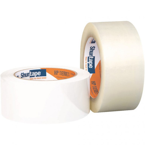 HP 232® Cold Temp Hot Melt Tape 48MM X914M Clear BOPP Rubber Adhesive Medium Duty 20°F to 75°F 6 Rolls/Cs 36 Cs/Pallet