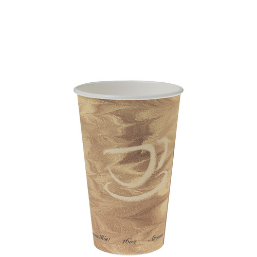 Solo® Hot Cup 16 OZ SSP Multicolor Mistique® Stock Print 50 Count/Pack 20 Packs/Case 1000 Count/Case