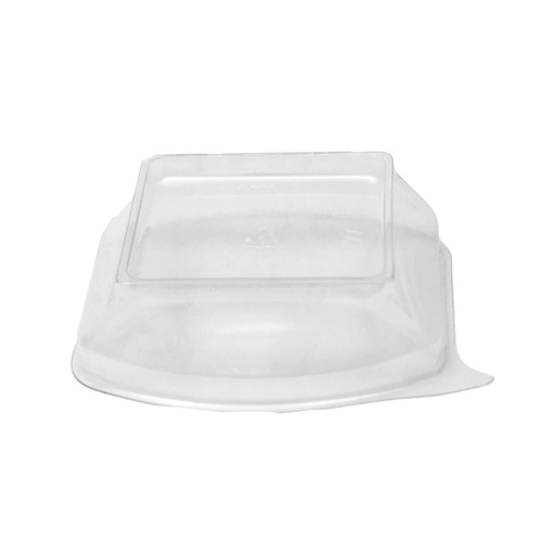 Lid Dome Plastic Clear Square For 4 OZ Tumbler Cup 1000/Case