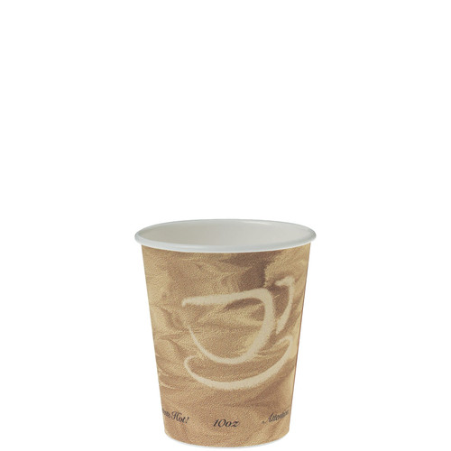 Solo® Hot Cup Tall 10 OZ SSP Multicolor Mistique® Stock Print 50 Count/Pack 20 Packs/Case 1000 Count/Case