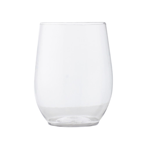 Renaissance Cup Goblet Stemless 12 OZ PET Clear 48/Case