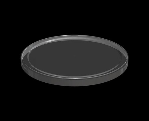 Lid Flat 4.645X0.313 IN LLDPE Clear Round For 8-16 OZ Cup 1000/Case