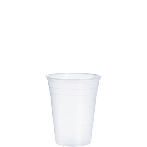 Solo® Cold Cup Party 16 OZ HIPS Translucent 50 Count/Pack 20 Packs/Case 1000 Count/Case