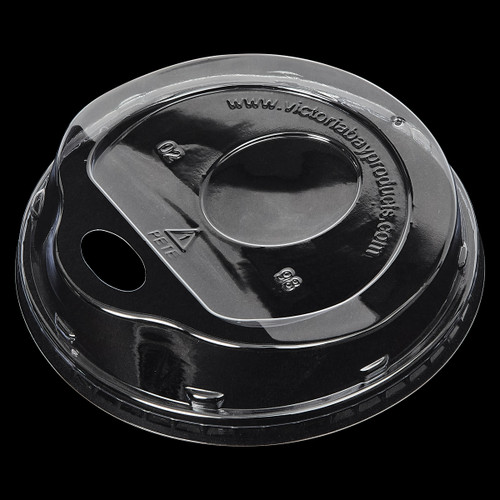 Victoria Bay 98 Series Lid Dome PET Clear For 24-20-16 OZ Cold Cup Sip Through 1000/Case
