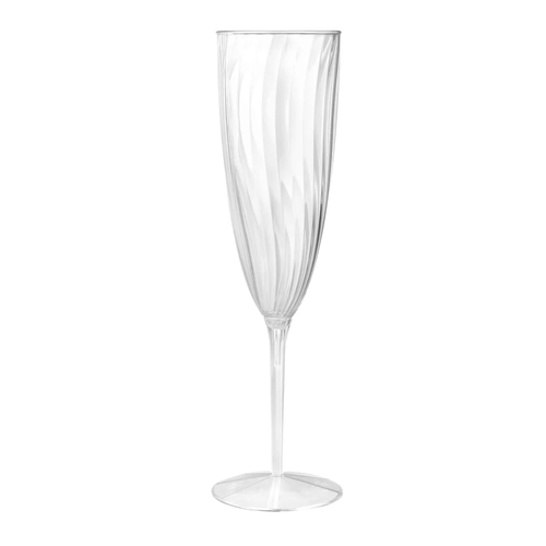 Victoria Bay Cup Champagne Flute 5 OZ PS Clear 1-Piece 8 Count/Pack 12 Packs/Case 96 Count/Case