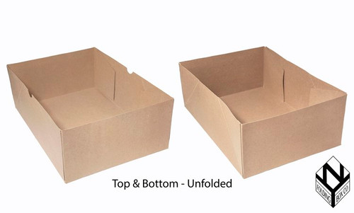 Bakery Box Top 15X12X4.5 IN Chipboard 200/Case