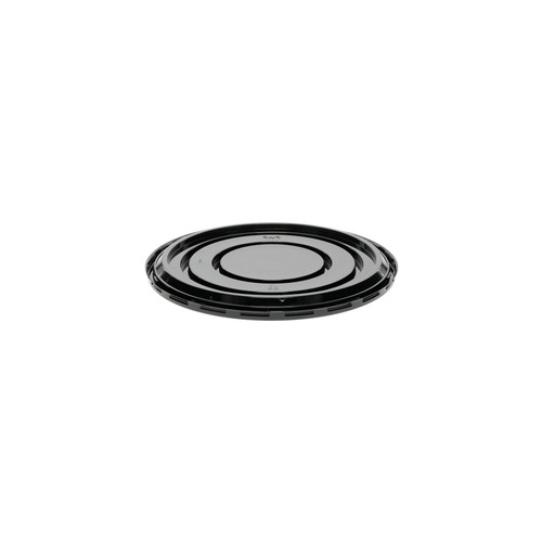 Cake Base 9.88X0.64 IN PET Black With Ring 200/Case