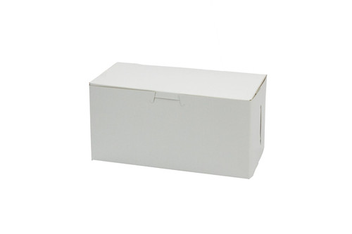 Bakery Box 8X4X4 IN Paperboard White Corner Lock 1-Piece 200/Bundle