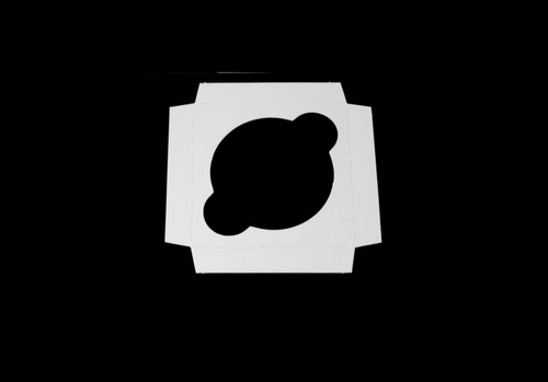 Cupcake Insert Jumbo 3.9375X3.9375X0.625 IN Cardboard White Kraft 200/Bundle