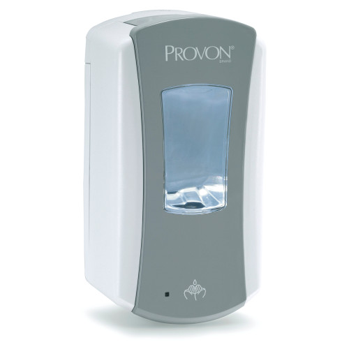 PROVON® Soap Dispenser 1200 mL Gray ABS Wall Mount Battery Operated Window ADA Compliant Lockable LTX-12 4/Case