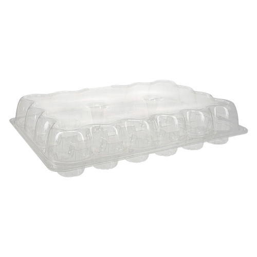 Cupcake Container & Lid Combo 24 CT 25/Case