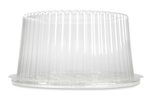 DisplayCake® Bakery Container & Lid Combo 8 IN Clear Deep 160/Case