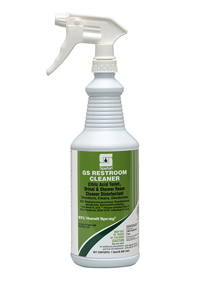 Unscented Restroom Cleaner Disinfectant Deodorizer Citric Acid 1/Each
