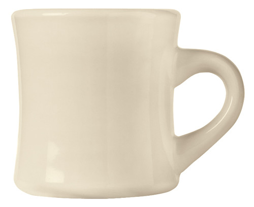 Porcelana Canton Mug 8.5 FLOZ Porcelain Creamy White 24/Case