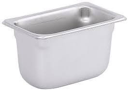Pan 1/9 Size 4 IN Stainless Steel 1/Each