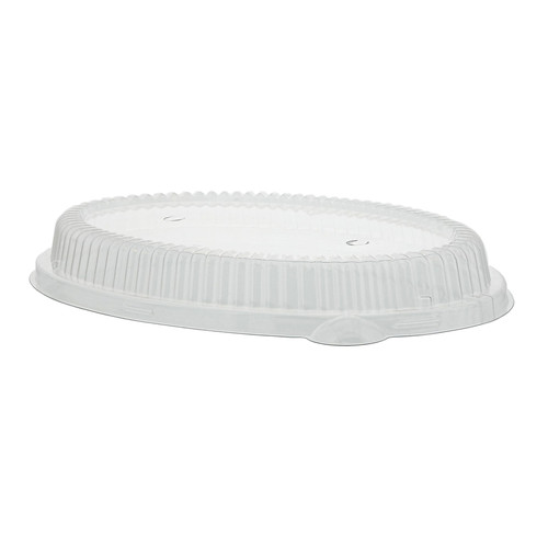 PrimeWare® Lid RPET Clear For 24 FLOZ Burrito Salad Bowl With Tab Vented Freezer Safe 125 Count/Pack 2 Packs/Case