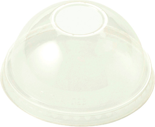 Lid Dome 3.6X3.6X1.7 IN PLA Clear Round For 8 OZ Bowl 1000/Case