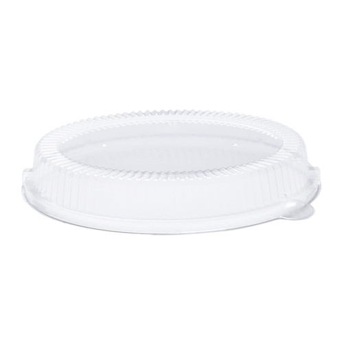 PrimeWare® Lid PS Clear Round For 32 FLOZ Burrito Salad Bowl With Tab Freezer Safe 125 Count/Pack 2 Packs/Case