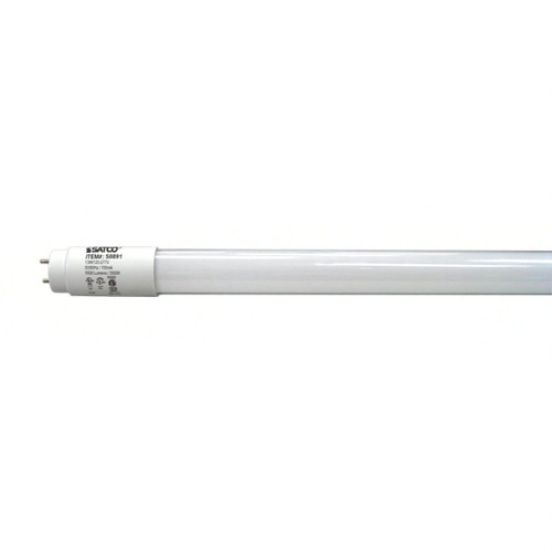 Light Bulb 48 IN Frost White 13 Watt LED Medium Base 2 Pin 3500 K Type A/B Ballast Dimmable 25 Count/Case
