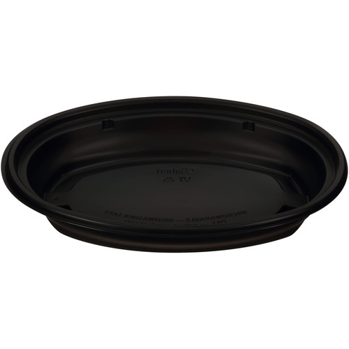 Bowl 16 OZ PP Black Oval 300/Case