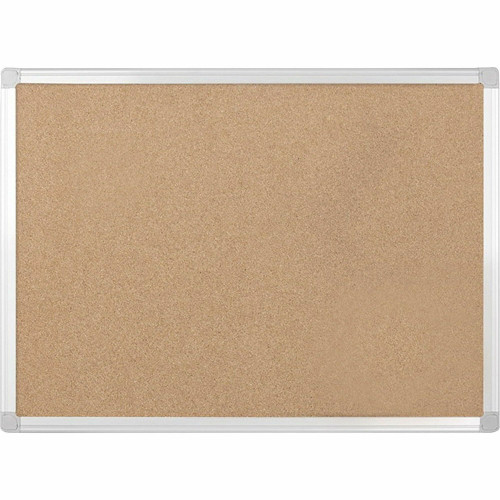 Earth Series Board 36X48 IN Cork Aluminum Horizontal / Vertical Mounting 1/Each