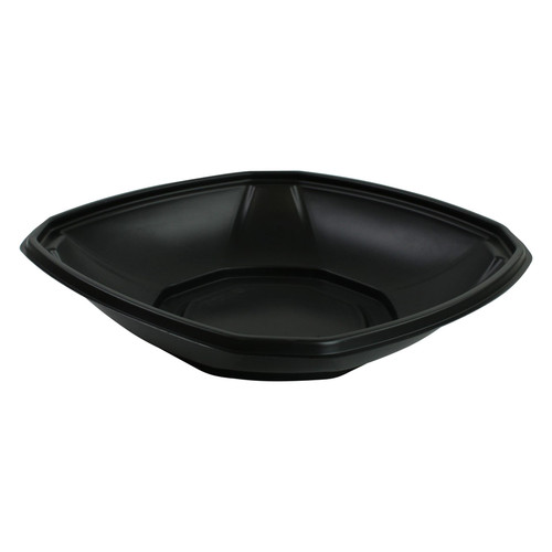 Bowl Large (LG) 32 OZ PP Black Square 150/Case