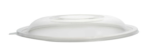 Lid Dome PET Clear Round For 160 OZ Bowl 25/Case