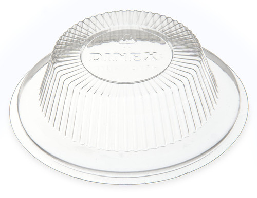Dinex® Lid Dome PS Clear Petal & Tulip For 5 OZ Bowl 1000/Case