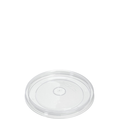 Solo® Flexstyle® Lid 4.701X0.468 IN PP Clear For 32 OZ Bowl Recessed Vented Leak Resistant 50 Count/Bag 20 Bags/Case