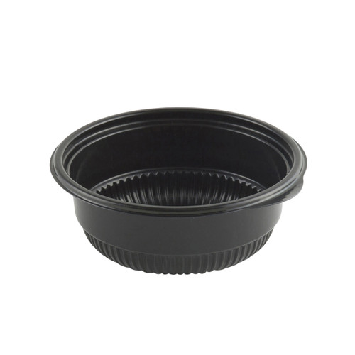 Incredi-Bowls® Bowl 8 OZ PP Black Microwave Safe 540/Case
