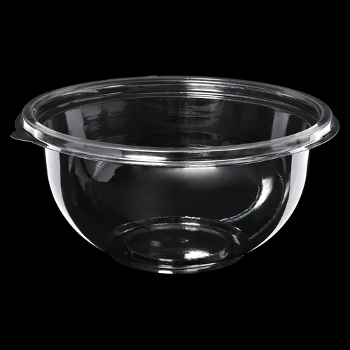 Victoria Bay Bowl 16 OZ PET Clear Round Freezer Safe 50 Count/Pack 10 Packs/Case 500 Count/Case