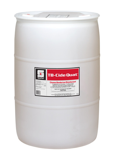 TB-Cide Quat® Lemon One-Step Disinfectant 55 GAL Alkaline RTU 1/Drum