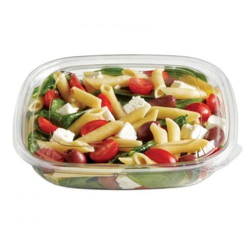 Fresh 'n Clear® Bowl 24 OZ PET Clear Square 300/Case