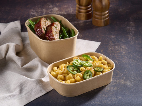 Bowl 16 OZ Paper Kraft Rectangle 300/Case