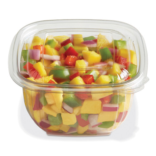 Fresh 'n Clear® Bowl 16 OZ PET Clear 500/Case