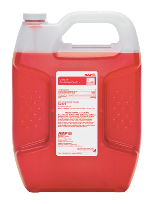 Kay Clicksan Disinfectant & Sanitizer 1 GAL Multi Surface 2/Case