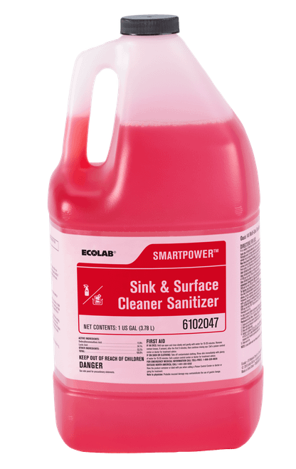 SmartPower Sanitizer 1 GAL Multi Surface RTU 4/Case