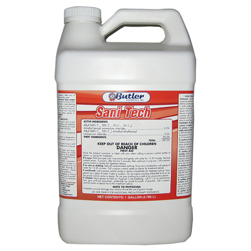 Sani-Tech Sanitizer 1 GAL 2/Case