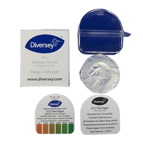 Dilution Test Paper 100 Count/Pack 1 Packs/Case 100 Count/Case