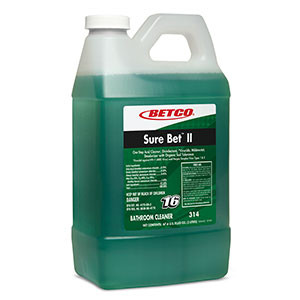 Sure Bet FastDraw® II Citrus Scent Restroom Cleaner 2 L Multi Surface Concentrate Foaming Liquid Virucidal 4/Case