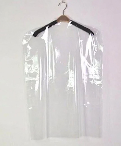 Garment Bag 21X7X38 IN Clear LDPE 0.00055MIL 80 Count/Pallet