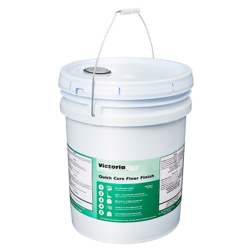 Victoria Bay Quick Cure Floor Finish 5 GAL 1/Pail