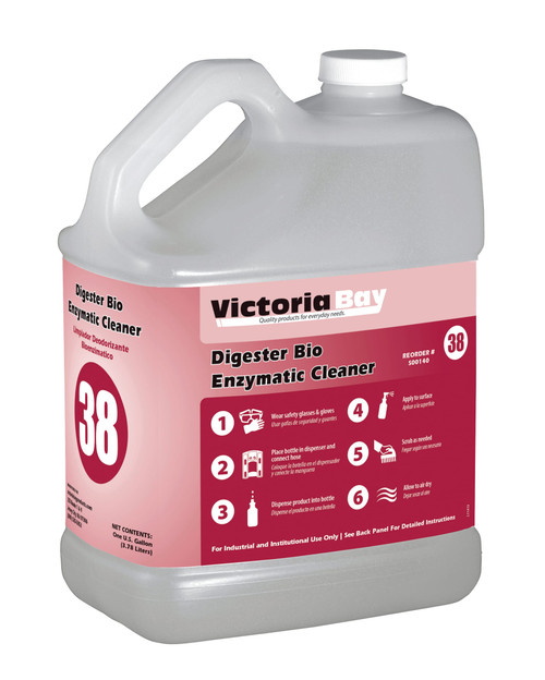 Victoria Bay Digester Bio Enzymatic Cleaner CMS #38 1 GAL 2/Case