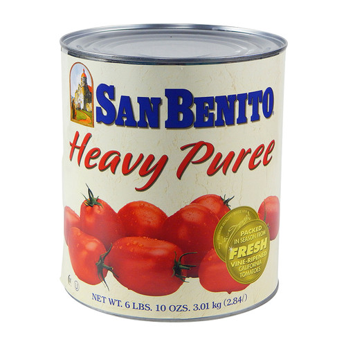 San Benito Tomato Puree 1.06 Heavy #10 CN 6/Case