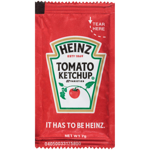 Heinz Ketchup 7 G Packet 750/Case