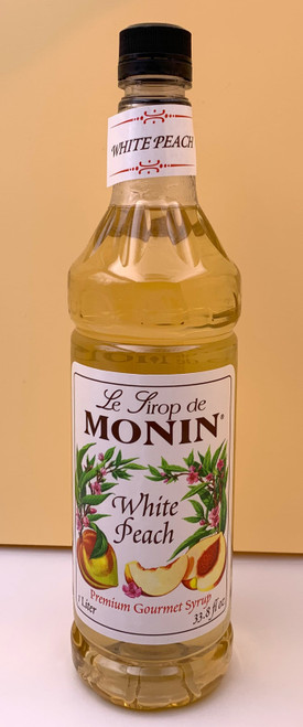 White Peach Syrup 1 L 4/Case